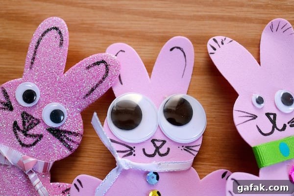 funny bunny craft