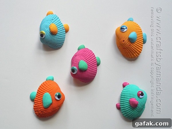 seashell fish craft