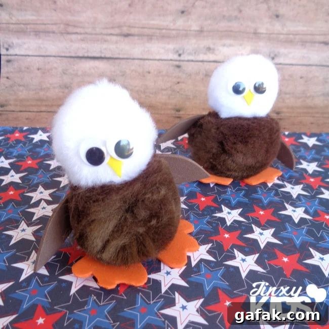 patriotic eagle craft