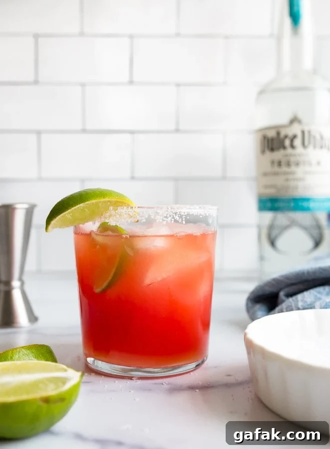 how to make fresh watermelon margaritas