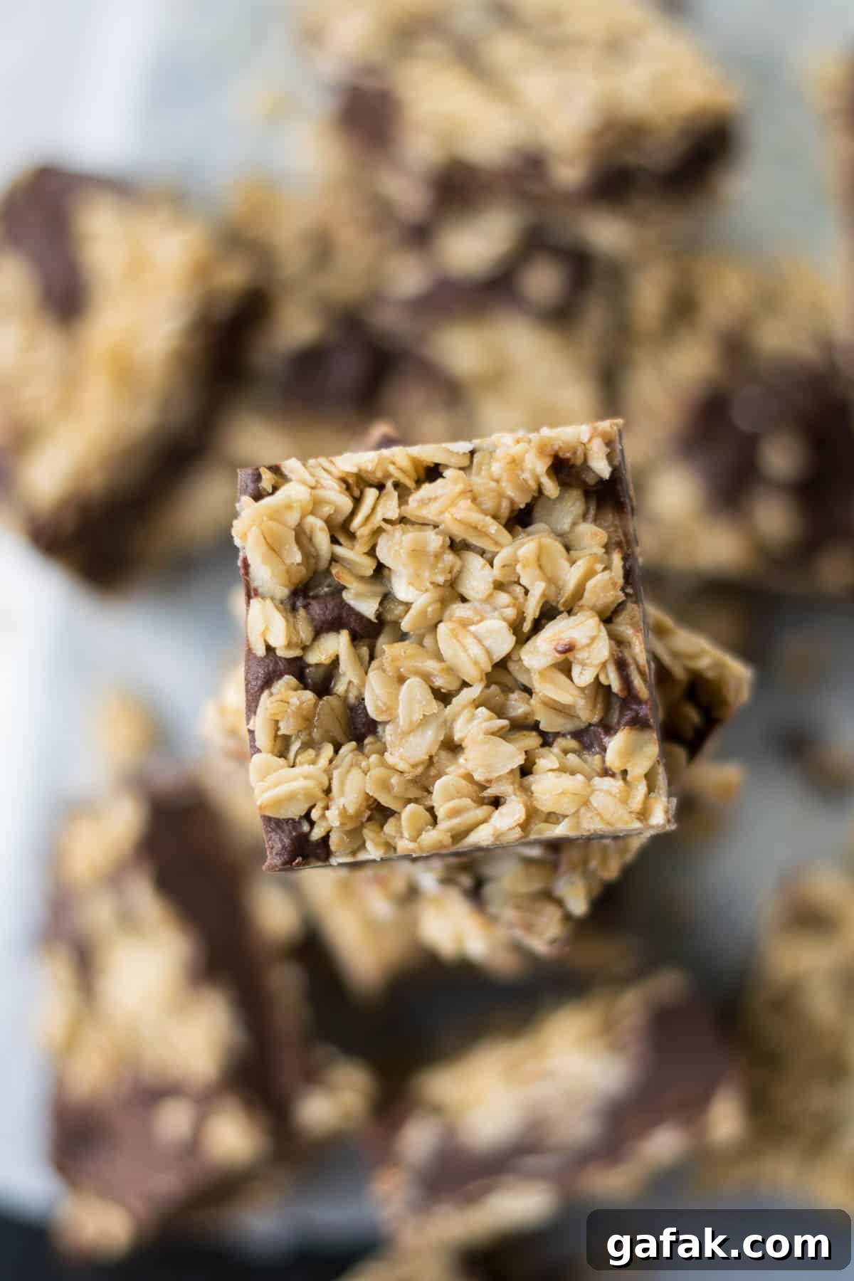 oatmeal fudge bars