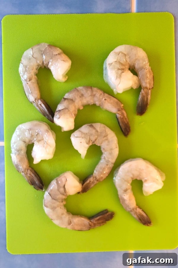 raw extra jumbo shrimp
