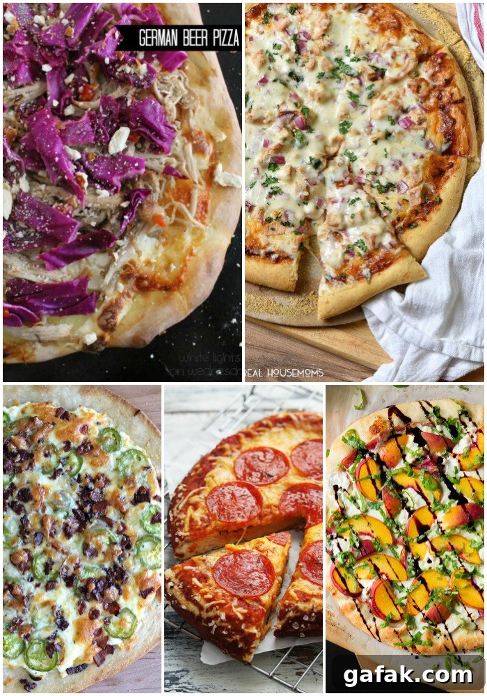 Homemade pizza slices