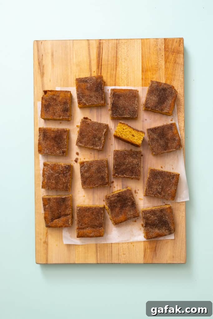 Brown Butter Snickerdoodle Blondie squares