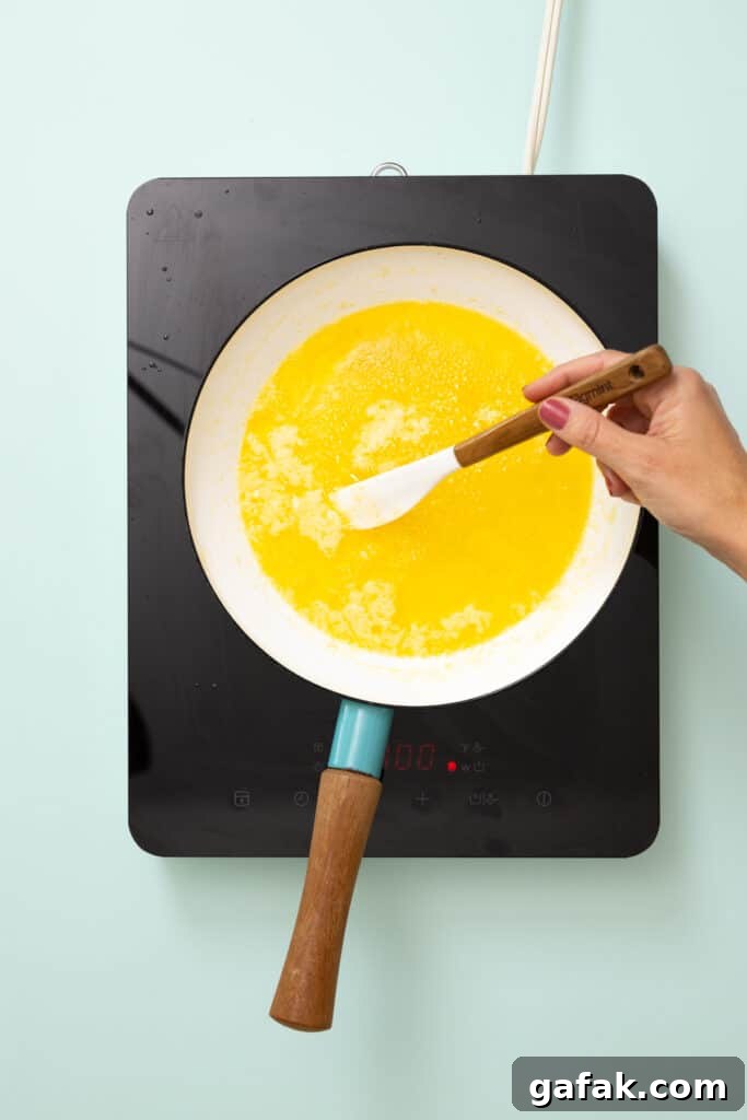 Browning butter step 3