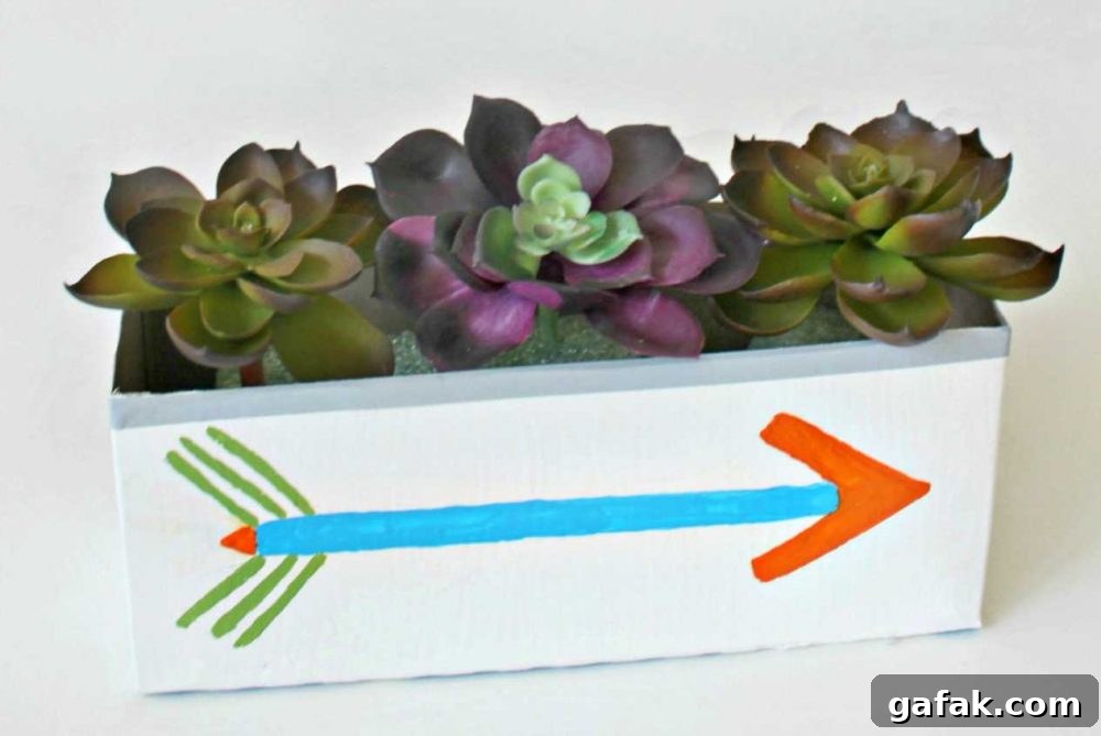 recycled planter
