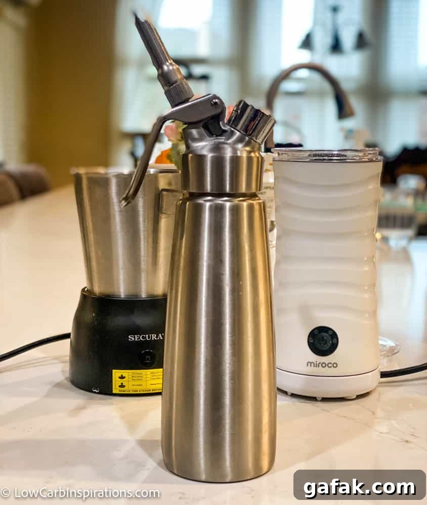 Whipped Cream Dispenser