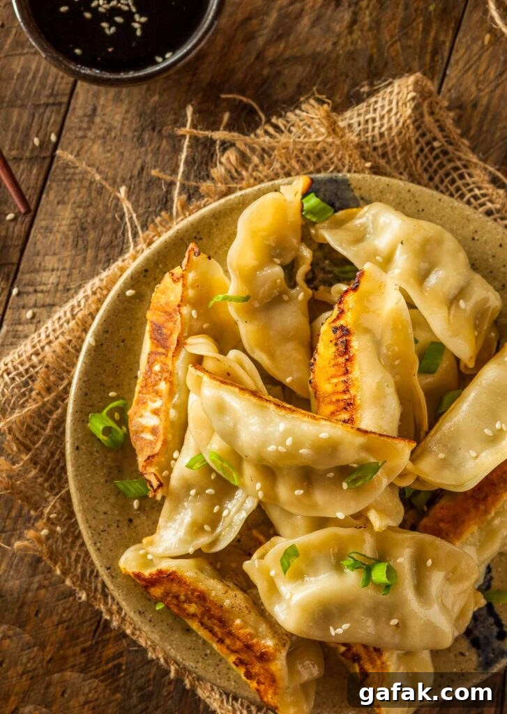 Air Fryer Pot Stickers & Dumplings