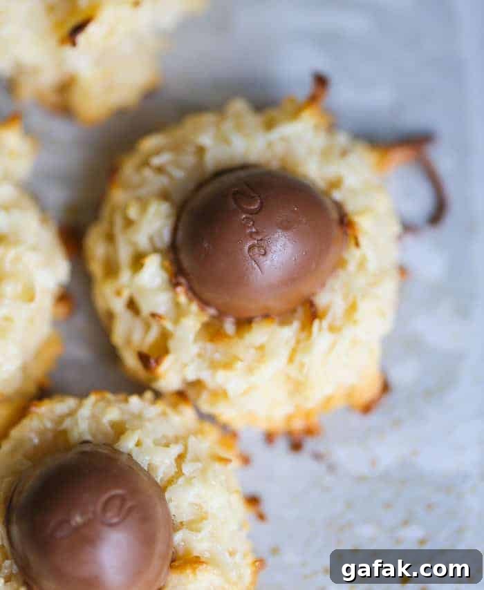 easter macaroon cookies