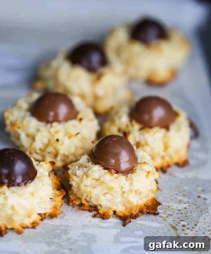 easter macaroon cookies