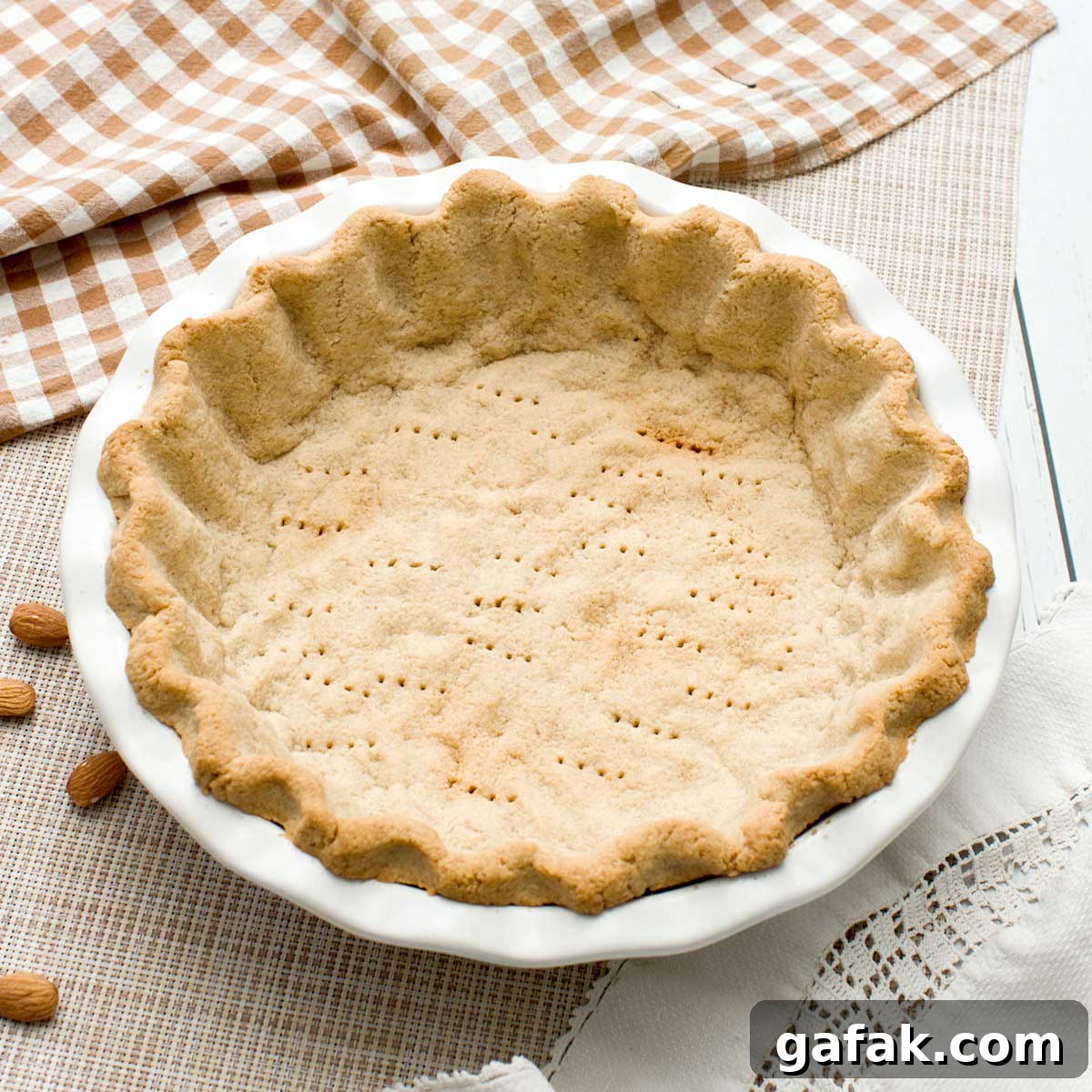 Almond flour pie crust