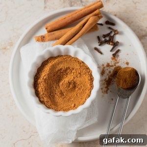 homemade pumpkin pie spice in a bowl