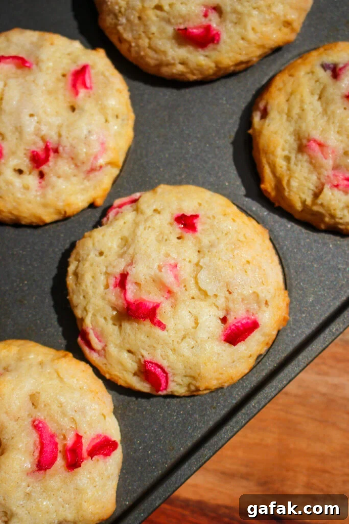 Muffins on a plate