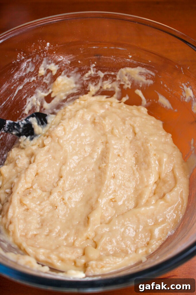 Mixed batter