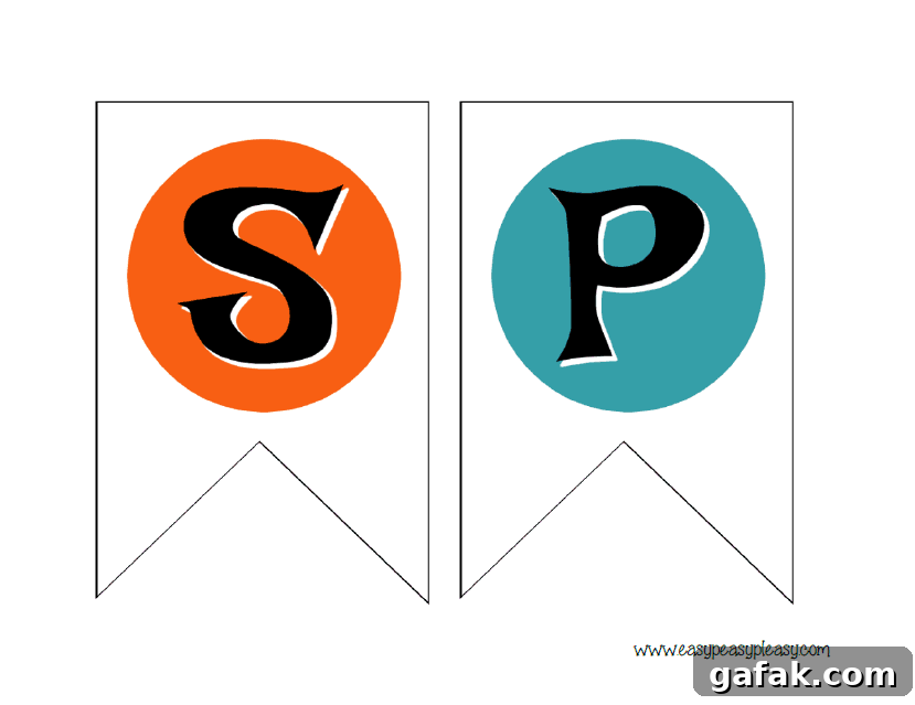Halloween Spooky Chicken Slider Bar Printables for Party Decor 5 SP for Spooky Banner
