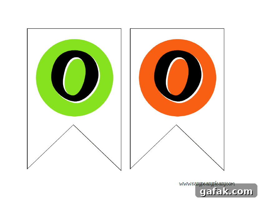 Halloween Spooky Chicken Slider Bar Printables for Party Decor 6 OO for Spooky Banner