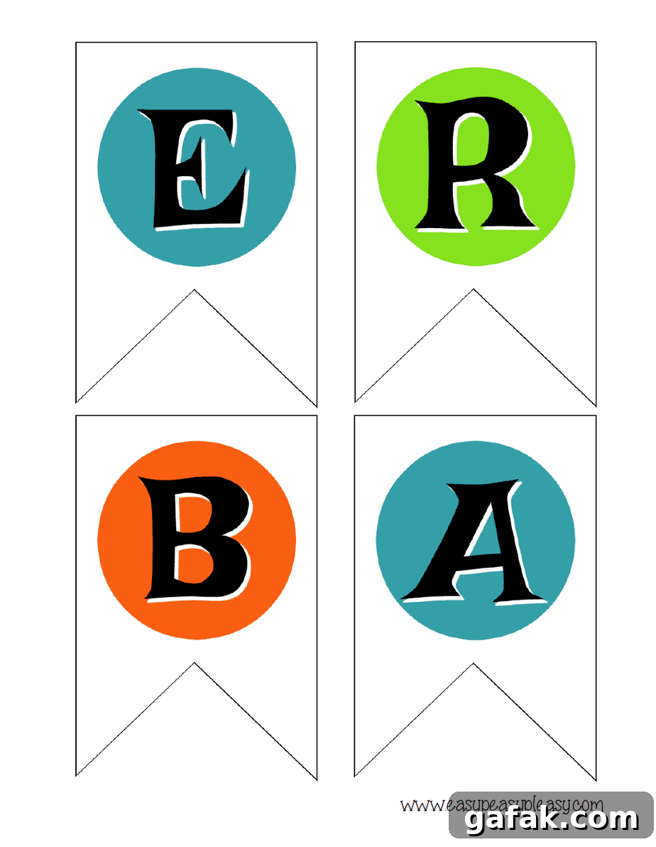Halloween Spooky Chicken Slider Bar Printables for Party Decor 9 ERBA for slider bar banner