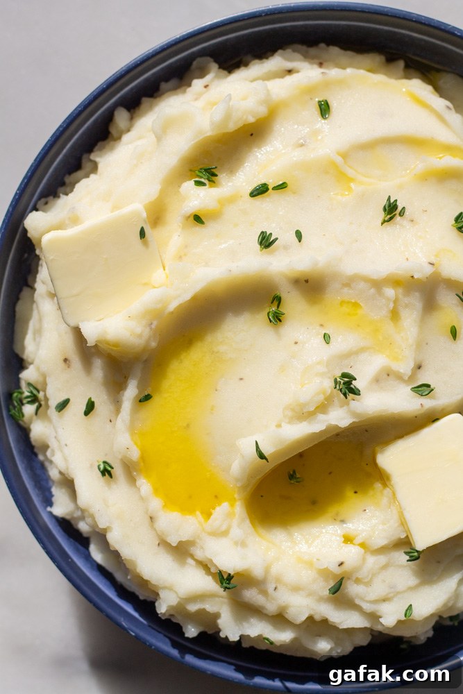 mashed potatoes