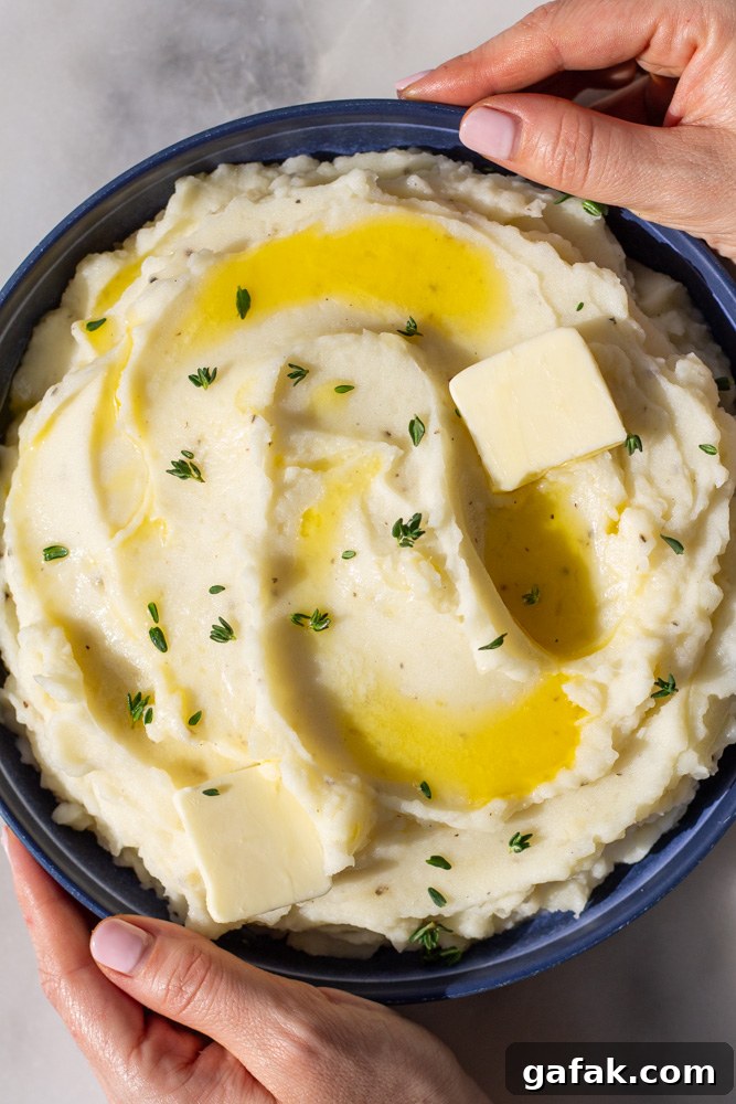 mashed potatoes