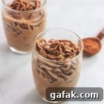 Keto Chocolate Peanut Butter Cheesecake Mousse