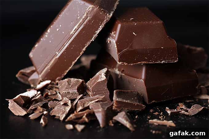 Dark chocolate can be part of a diet that supports eye health