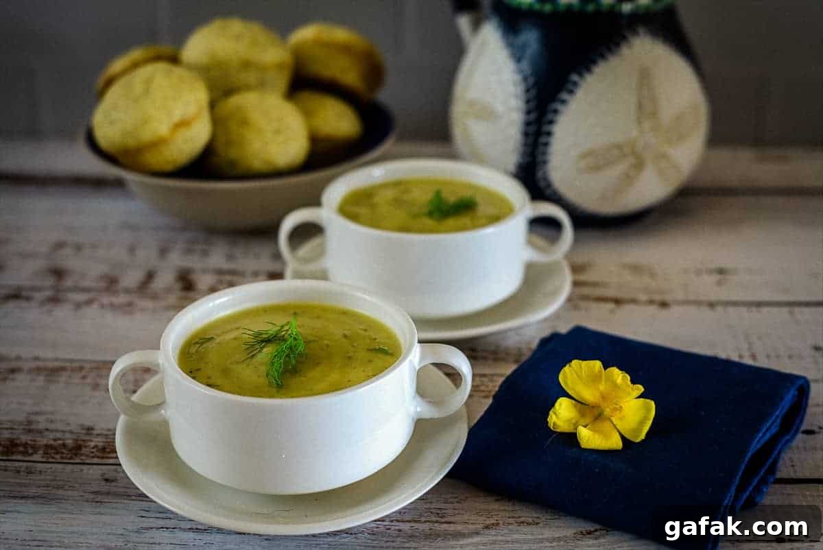 fennel zucchini soup