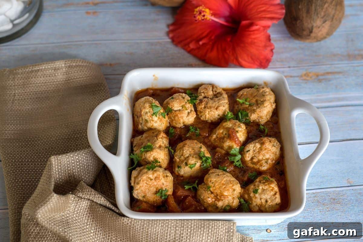cajun chicken meatballs