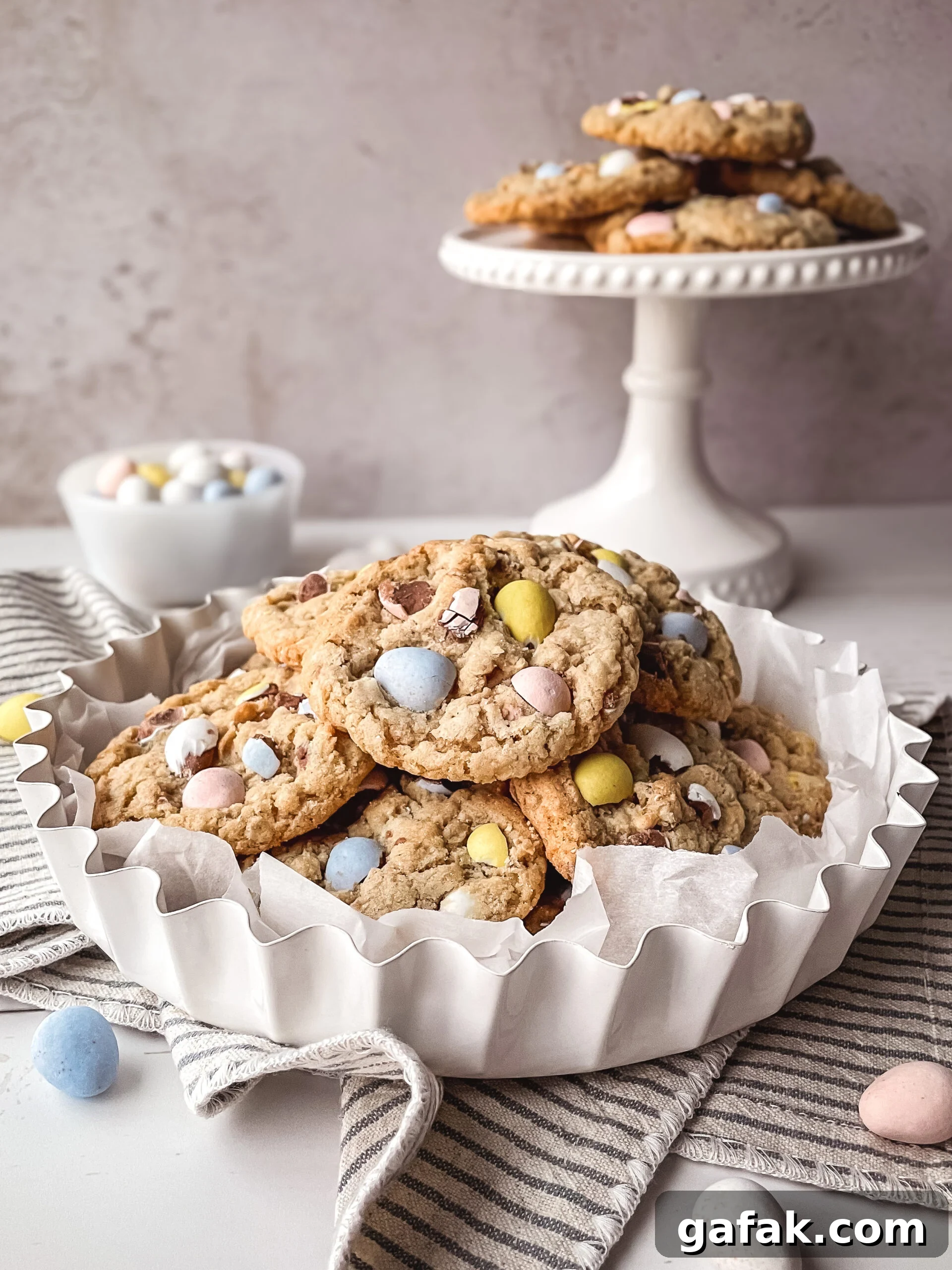 Cookies in container