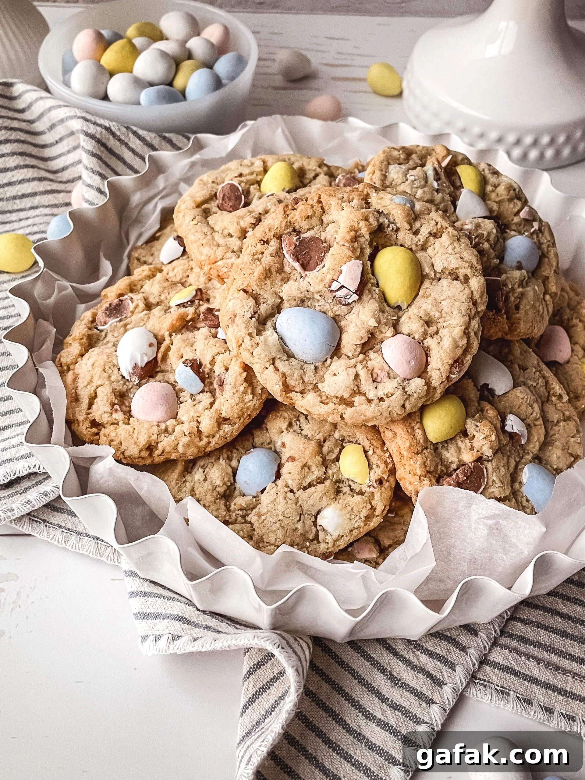 Cookies with Mini Eggs