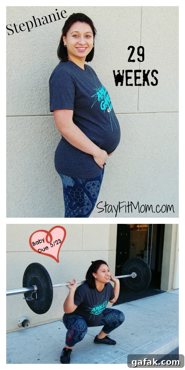 Stephanie shares her CrossFit pregnant experience.