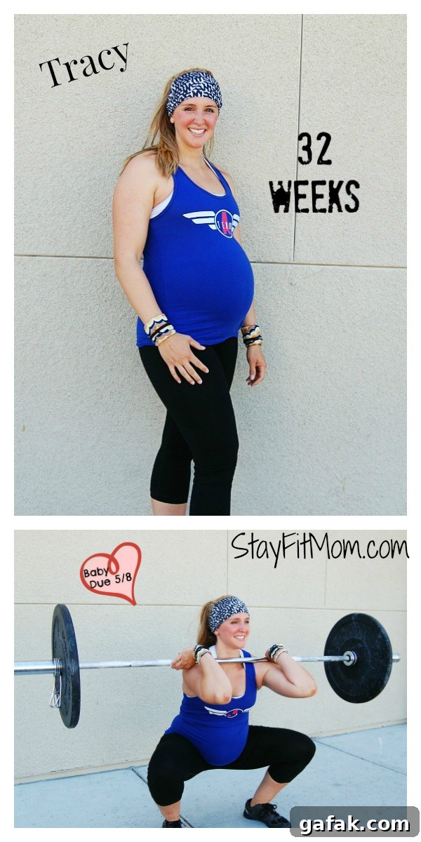 Tracy shares her CrossFit pregnant experience.