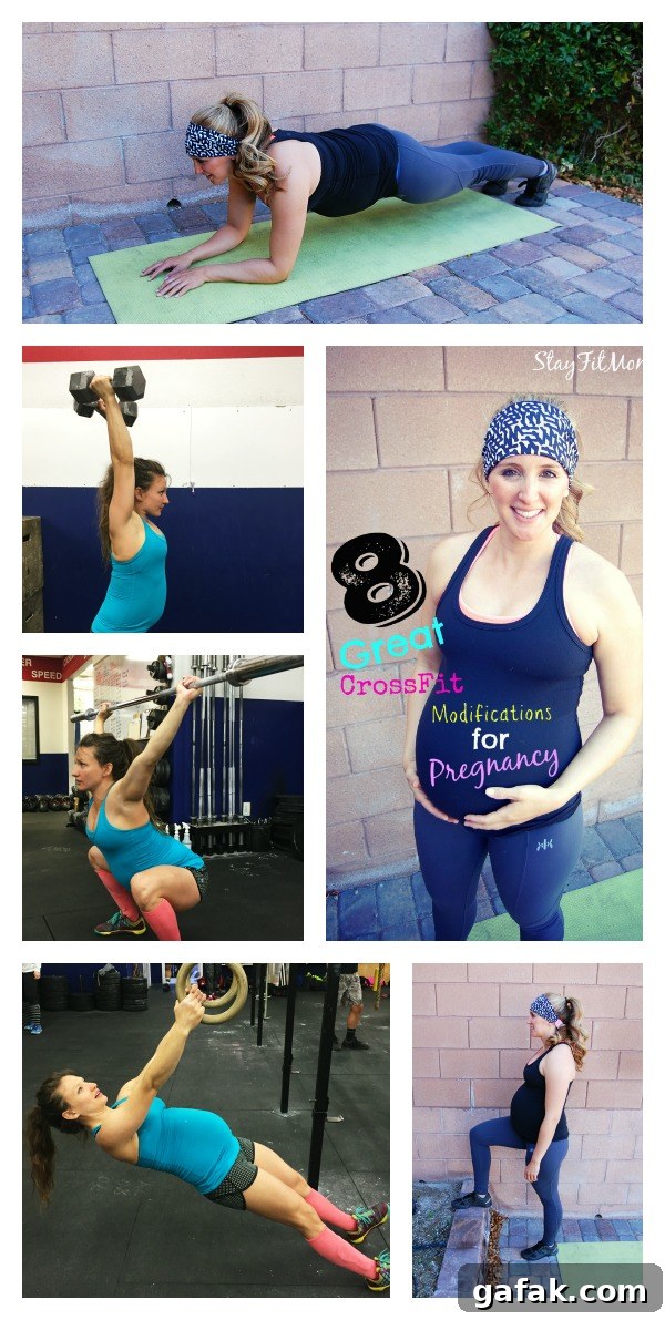 CrossFit modifications for pregnancy