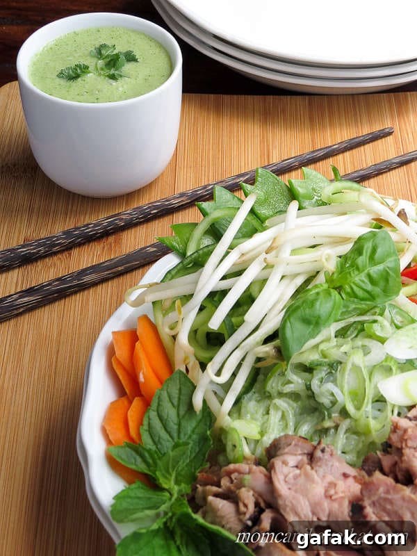 Thai Beef Salad Noodle Bowls with Miracle Noodles are a delicious low carb Asian meal. | low carb, gluten-free, dairy-free, paleo, keto | lowcarbmaven.com