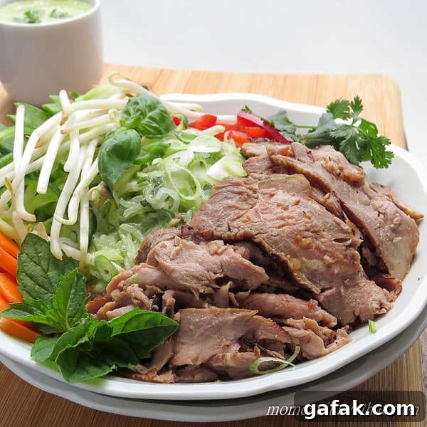 Thai Beef Salad Noodle Bowls with Miracle Noodles are a delicious low carb Asian meal. | low carb, gluten-free, dairy-free, paleo, keto | lowcarbmaven.com