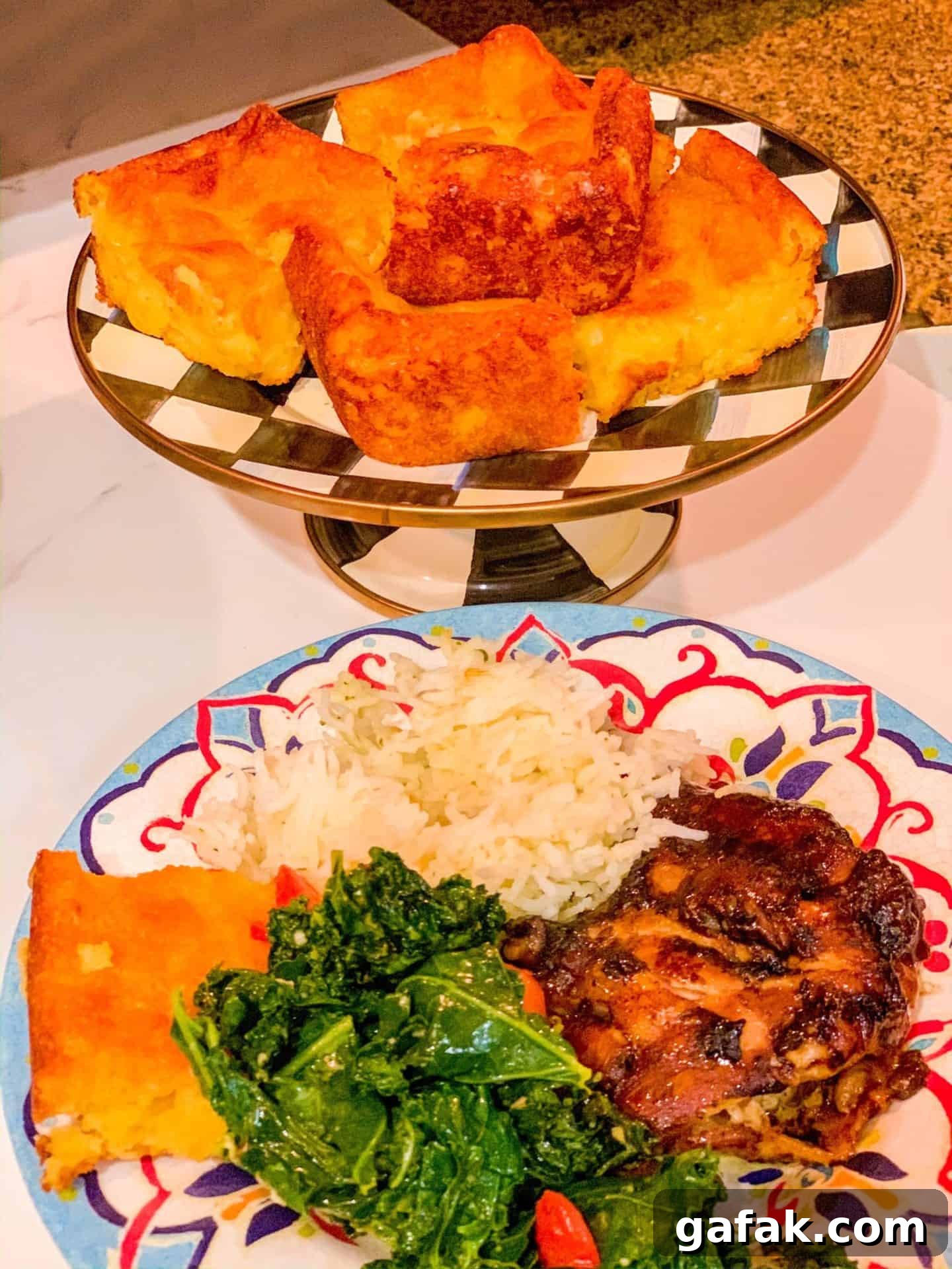 Superfood Air Fryer Kale Salad Side Dish