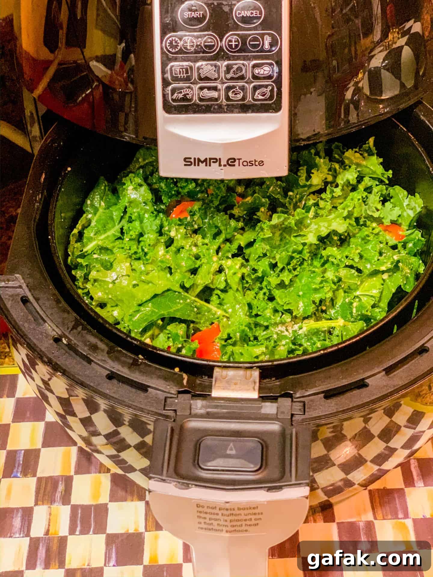 Savory Air Fryer Kale Salad Recipe