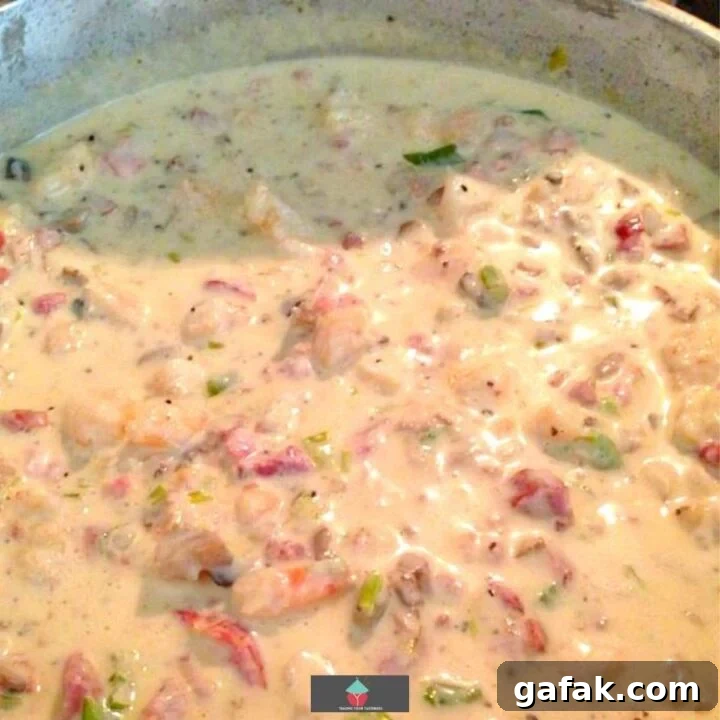 Creamy Shrimp Sauce is a delicious starter or main, great served with pasta or crusty bread! Easy seafood cheese sauce recipe with regular ingredients