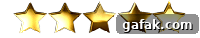 5 golden stars for rating recipes