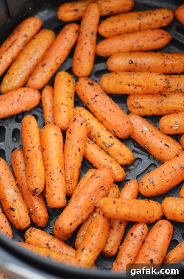 Crispy Air Fryer Baby Carrots Recipe for Quick Side Dish 8 img 49987 7