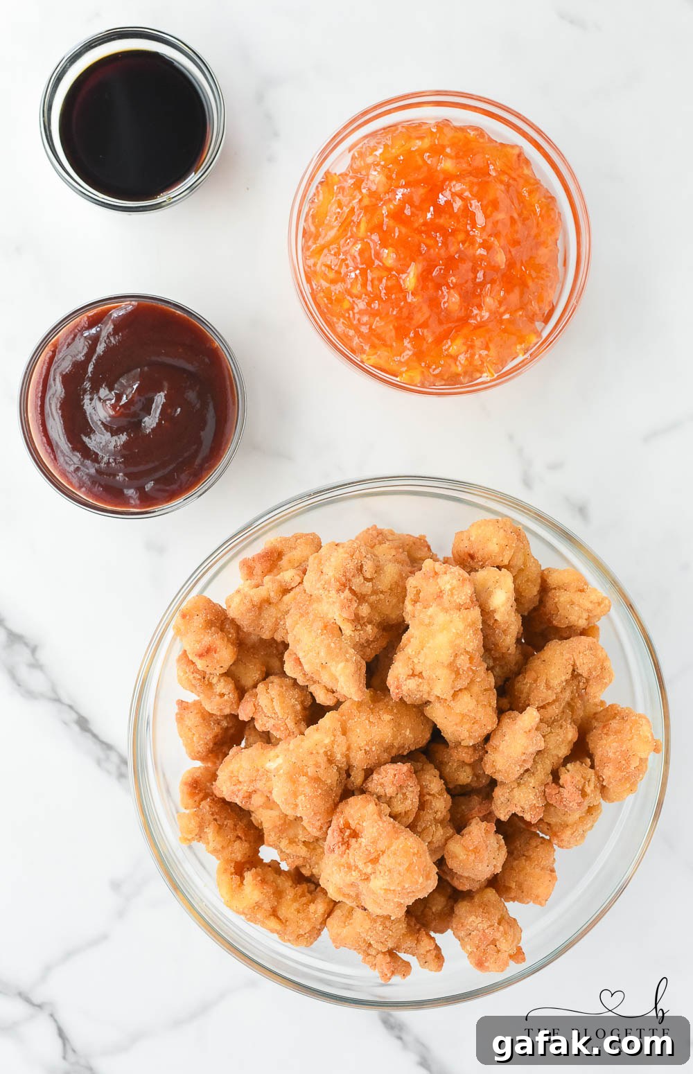 Crispy Orange Chicken Recipe with Tangy Mandarin Sauce 4 Ingredients