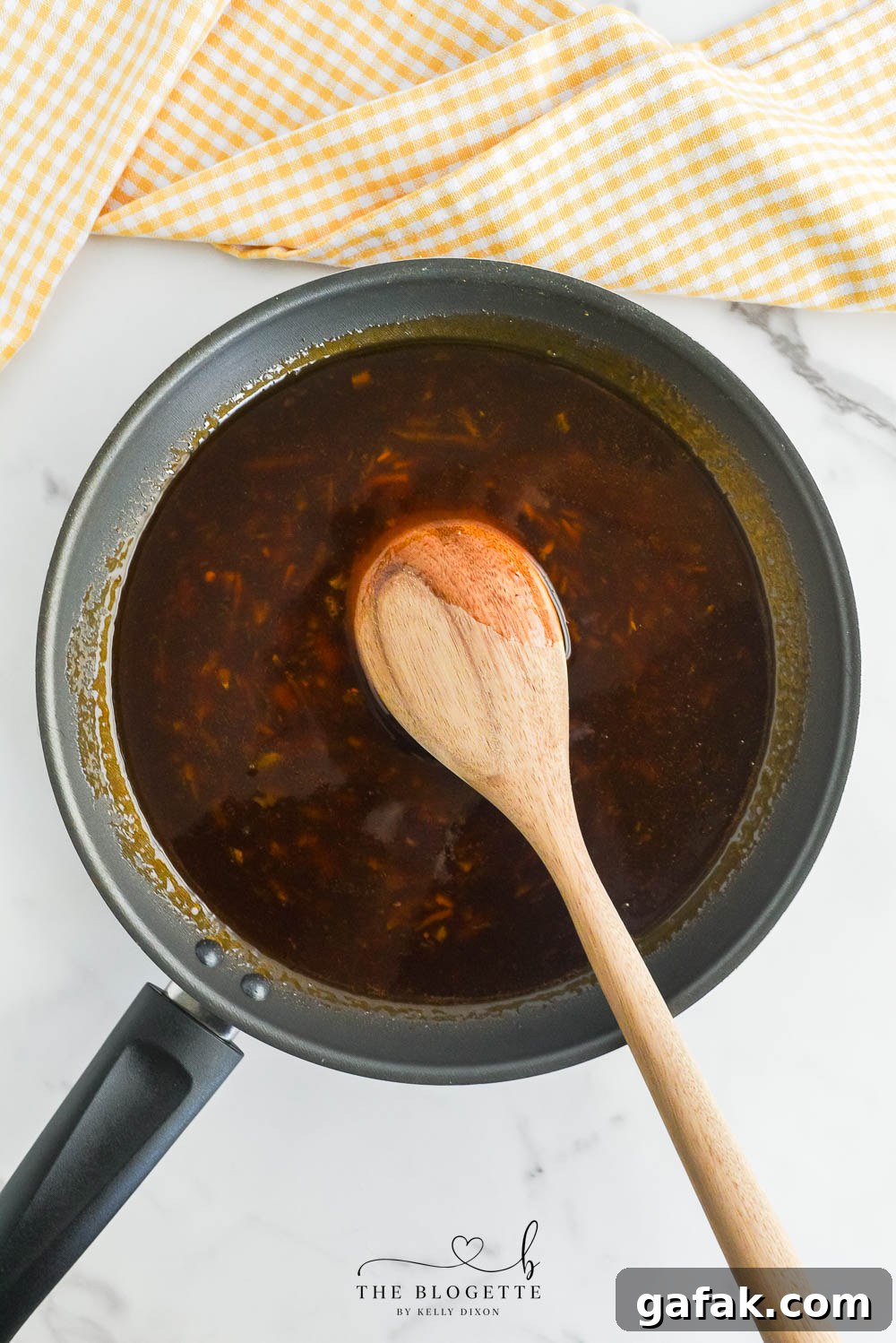 Crispy Orange Chicken Recipe with Tangy Mandarin Sauce 6 How to make orange sauce