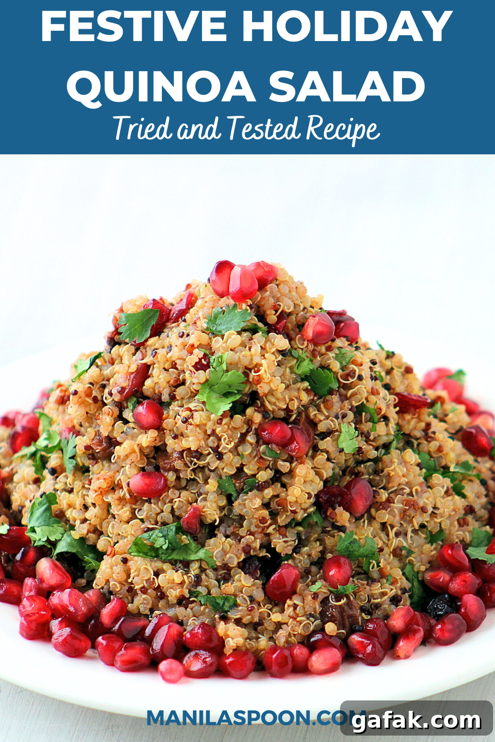 Festive Holiday Quinoa Salad