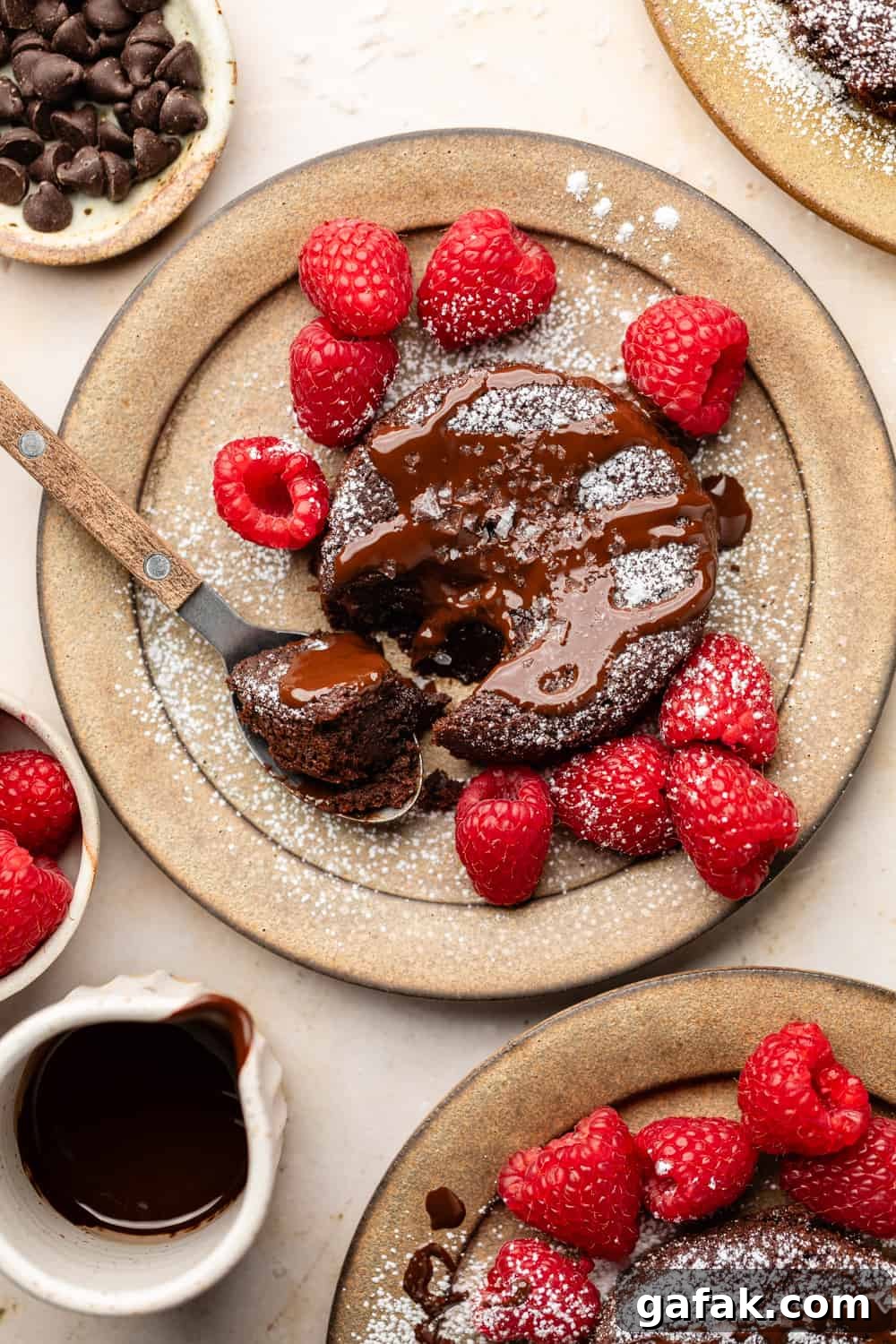 paleo lava cakes