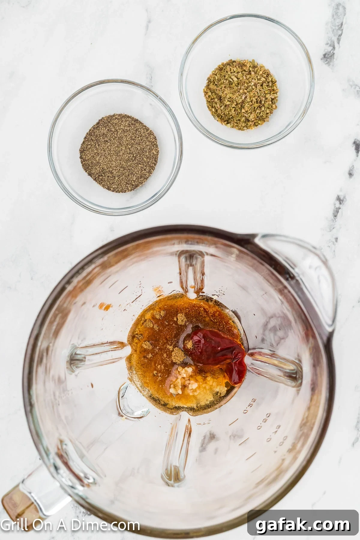 Chipotle Steak Recipe: Smoky Grilled Steak with Chili-Lime Rub 4 Combining marinade ingredients in a blender