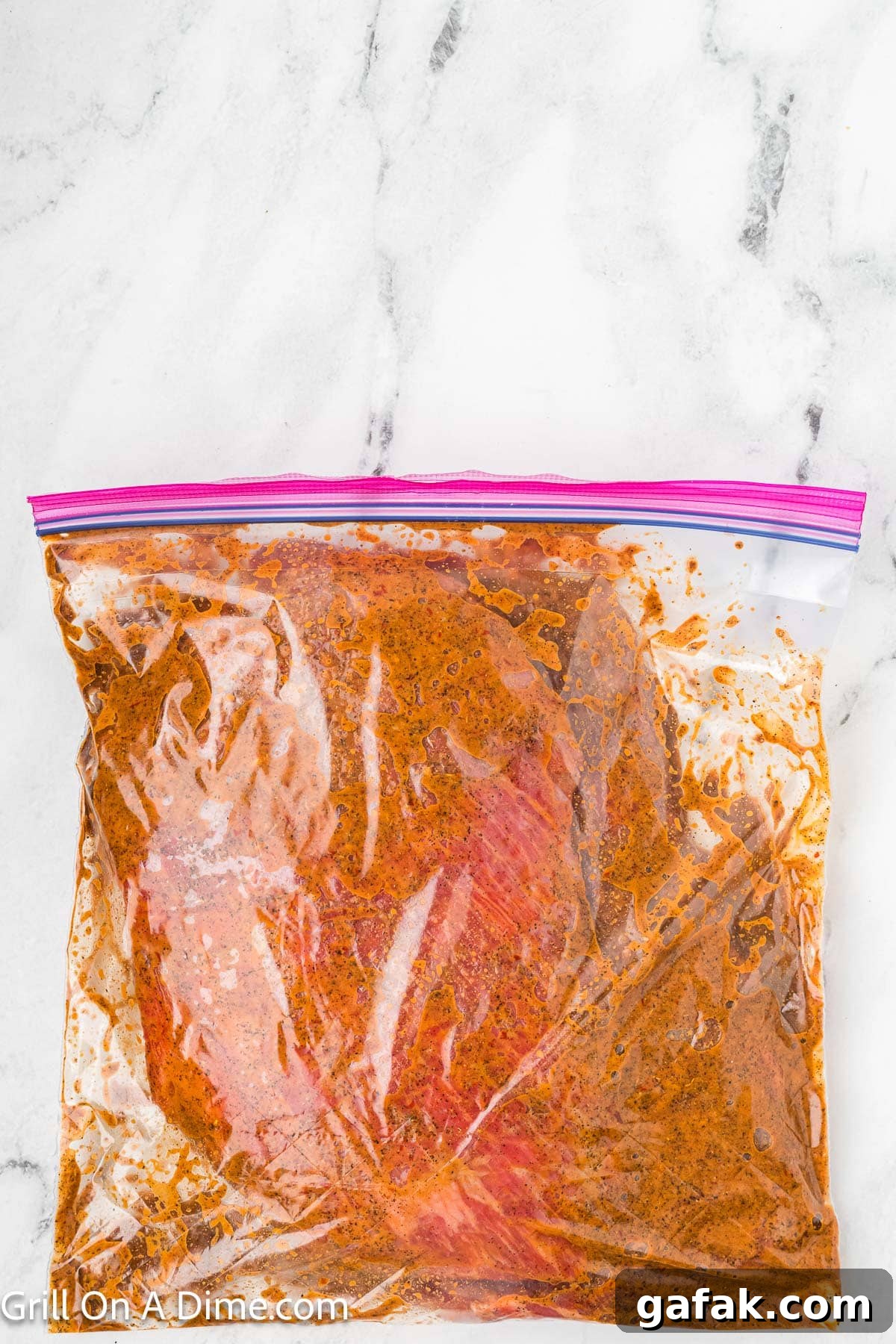 Chipotle Steak Recipe: Smoky Grilled Steak with Chili-Lime Rub 5 Marinate flank steak in a zip lock bag