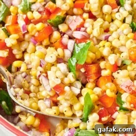 Grilled Corn Salad