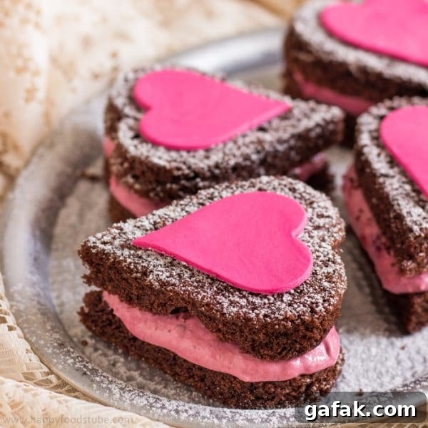 Mini-Naked-Chocolate-Cake-Hearts