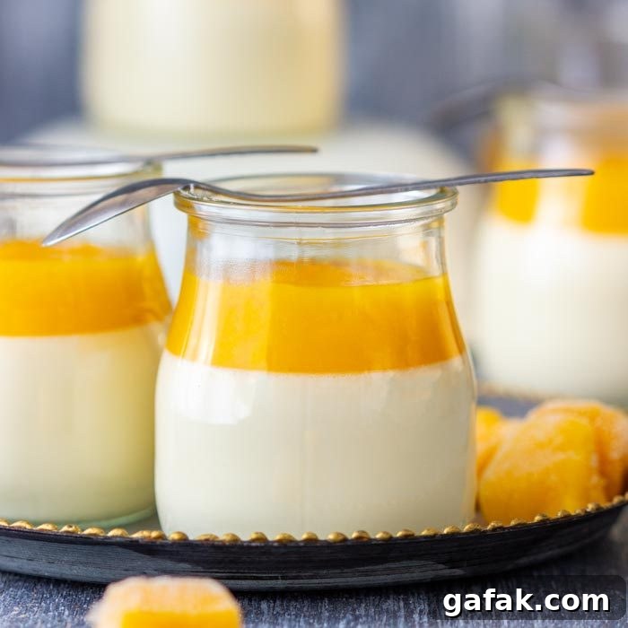 Best Mango Panna Cotta
