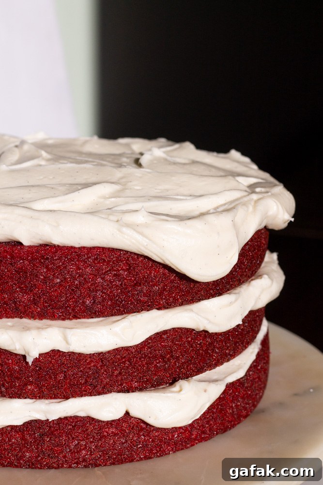 Decadent Red Velvet Cake Recipe for Moist, Silky Layers 5 red velvet cake