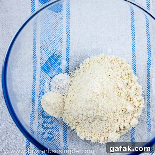 Amazing Cauliflower Poppers; Ingredients for the Breading | Low-Carb, So Simple